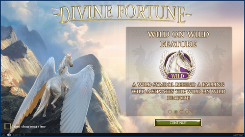 Divine Fortune　ジャックポット炸裂